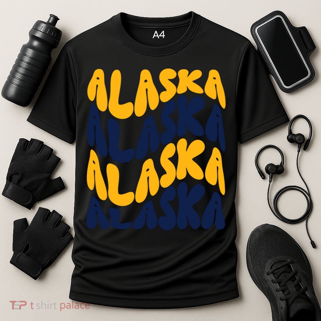 Alaska Retro Wave Performance Shirt