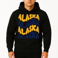 Alaska Retro Wave Hoodie