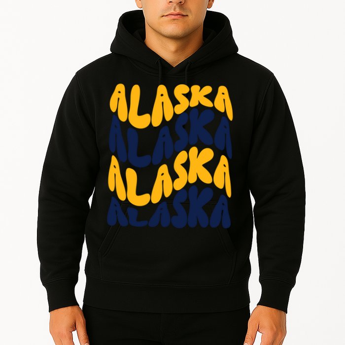 Alaska Retro Wave Hoodie