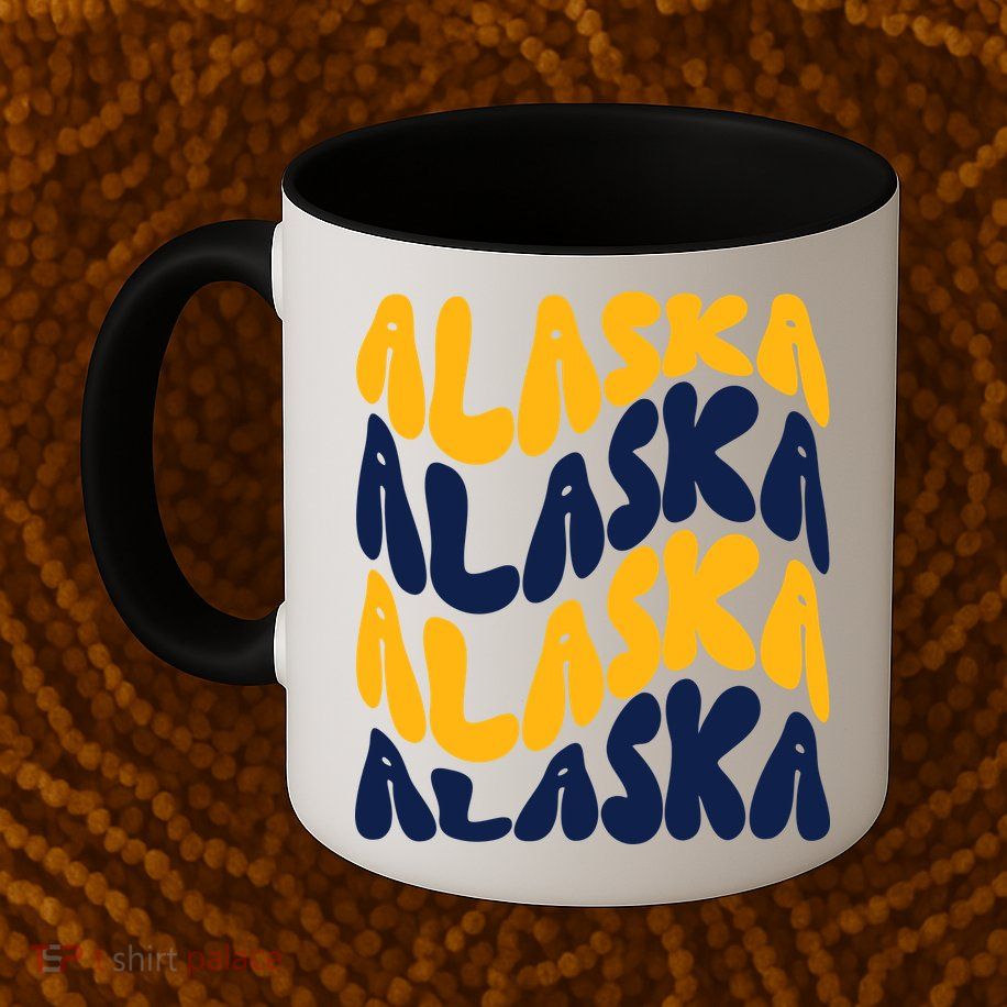 Alaska Retro Wave Mug