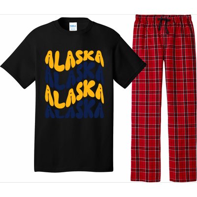 Alaska Retro Wave Pajama Set