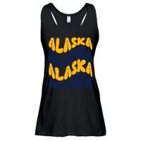 Alaska Retro Wave Ladies Essential Flowy Tank