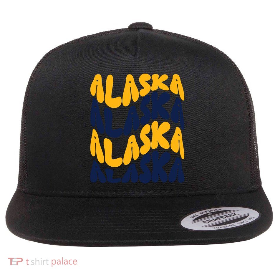 Alaska Retro Wave Flatbill Hat