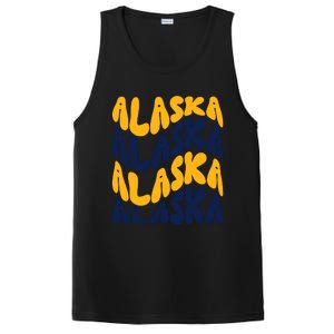 Alaska Retro Wave PosiCharge Competitor Tank