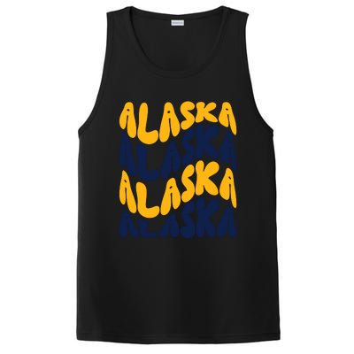 Alaska Retro Wave PosiCharge Competitor Tank