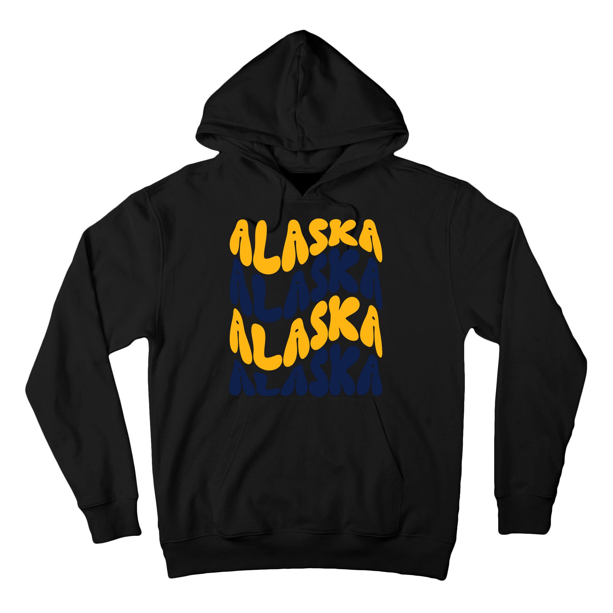 Alaska Retro Wave Tall Hoodie