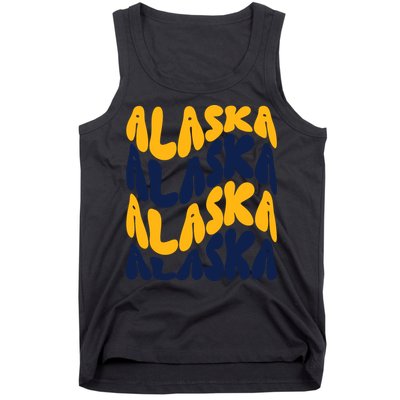 Alaska Retro Wave Tank Top