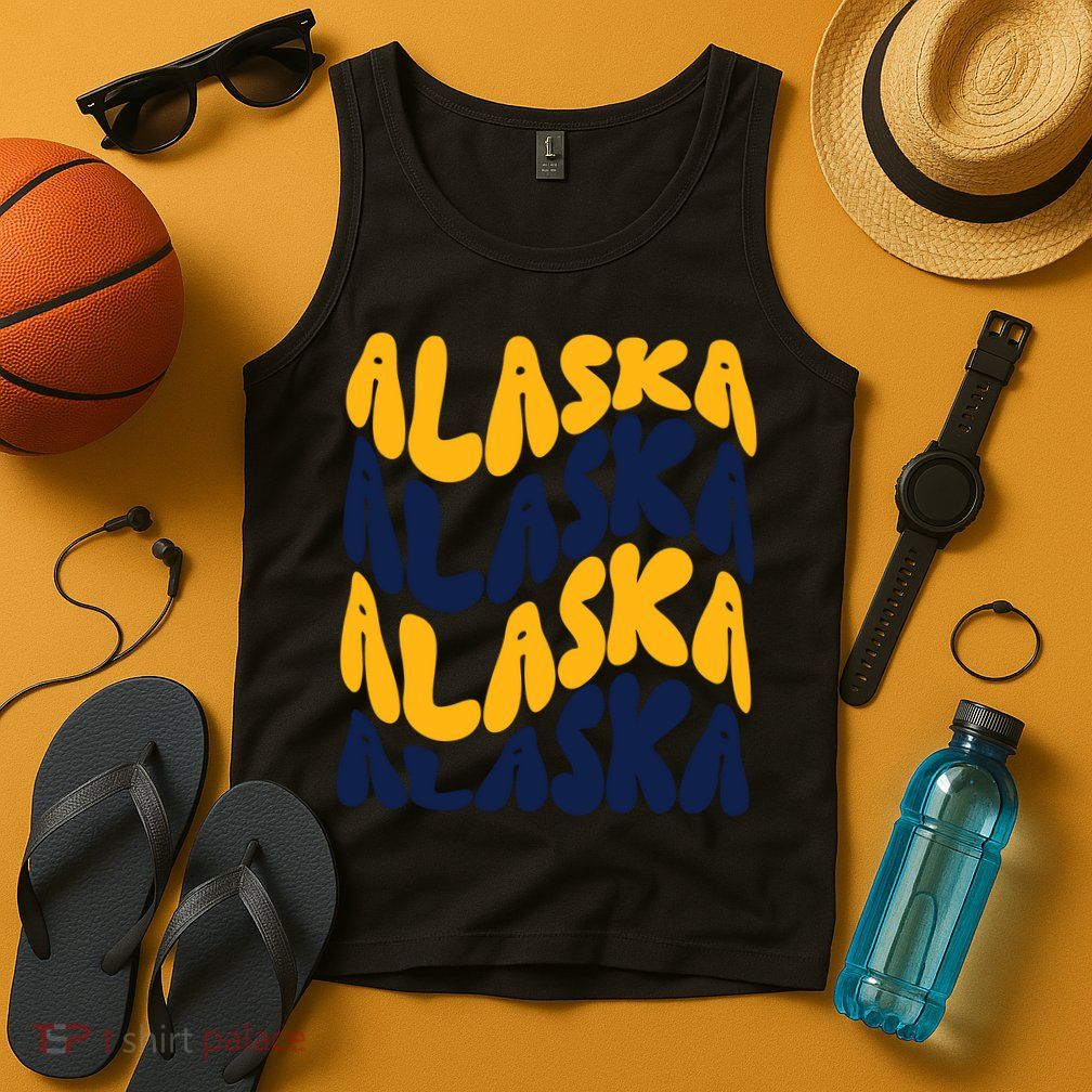 Alaska Retro Wave Tank Top