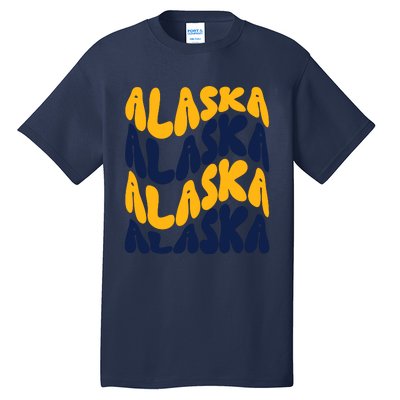 Alaska Retro Wave Tall T-Shirt