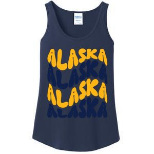 Alaska Retro Wave Ladies Essential Tank