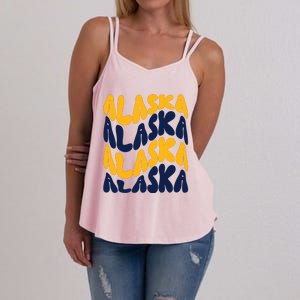 Alaska Retro Wave Women's Strappy Tank