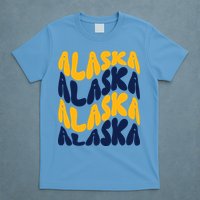 Alaska Retro Wave T-Shirt