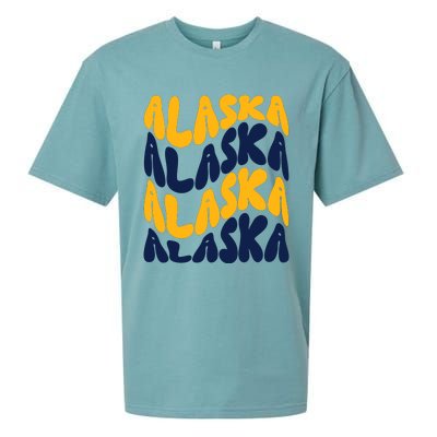 Alaska Retro Wave Sueded Cloud Jersey T-Shirt