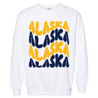 Alaska Retro Wave Garment-Dyed Sweatshirt