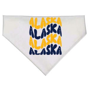 Alaska Retro Wave USA-Made Doggie Bandana