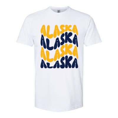 Alaska Retro Wave Softstyle CVC T-Shirt