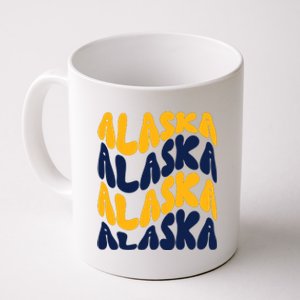 Alaska Retro Wave Coffee Mug