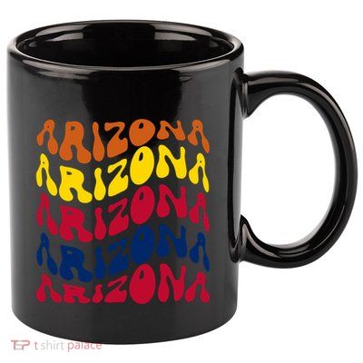 Arizona Retro Wave 11oz C Handle Ceramic Mug
