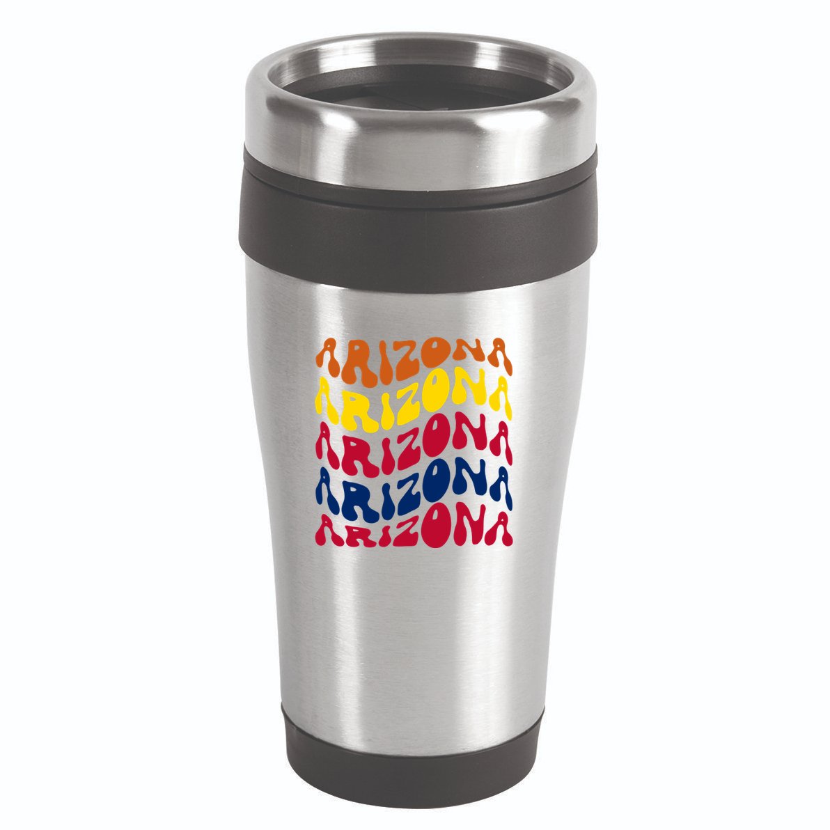 Arizona Retro Wave 16oz Travel Tumbler
