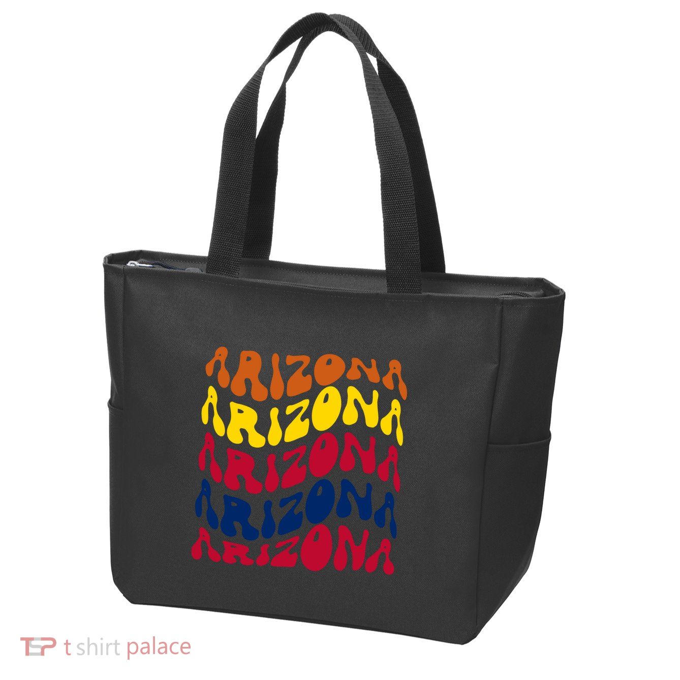 Arizona Retro Wave Zip Tote Bag