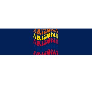 Arizona Retro Wave Bumper Sticker