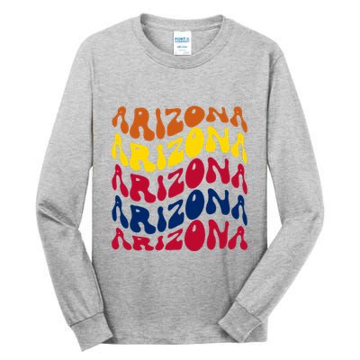 Arizona Retro Wave Tall Long Sleeve T-Shirt