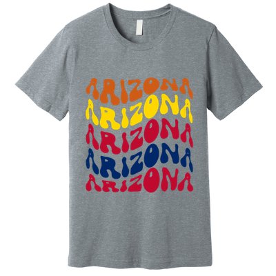 Arizona Retro Wave Premium T-Shirt
