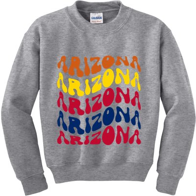 Arizona Retro Wave Kids Sweatshirt