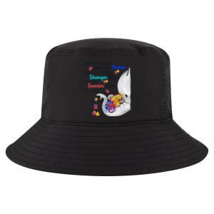 Always Remember You Are Braver Stronger And Smarter Than You Think Elephant Cool Comfort Performance Bucket Hat