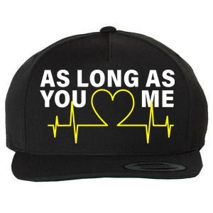 As Long As You Love Me Wool Snapback Cap