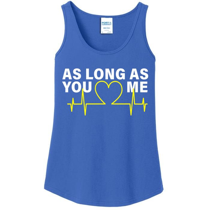 As Long As You Love Me Ladies Essential Tank