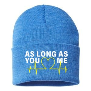 As Long As You Love Me Sustainable Knit Beanie