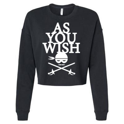 As You Wish Cropped Pullover Crew