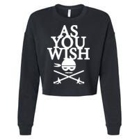As You Wish Cropped Pullover Crew