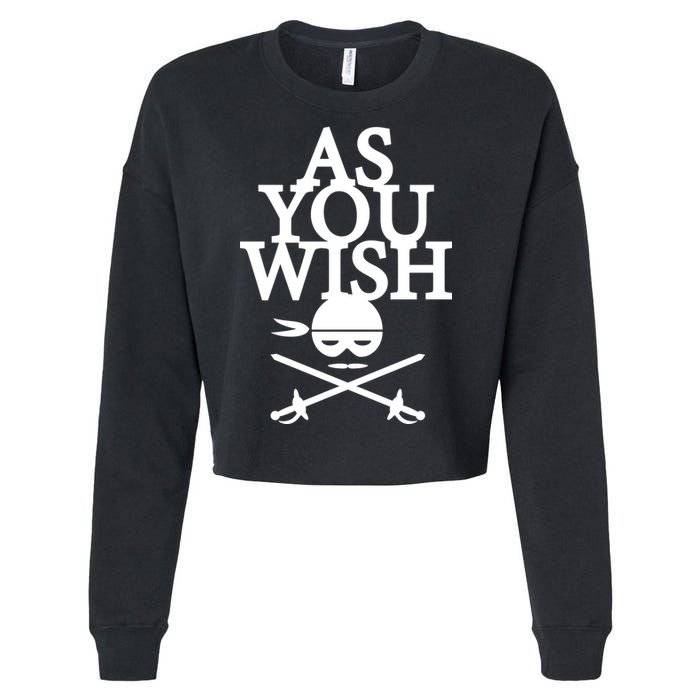 As You Wish Cropped Pullover Crew