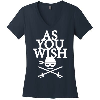 As You Wish Women's V-Neck T-Shirt