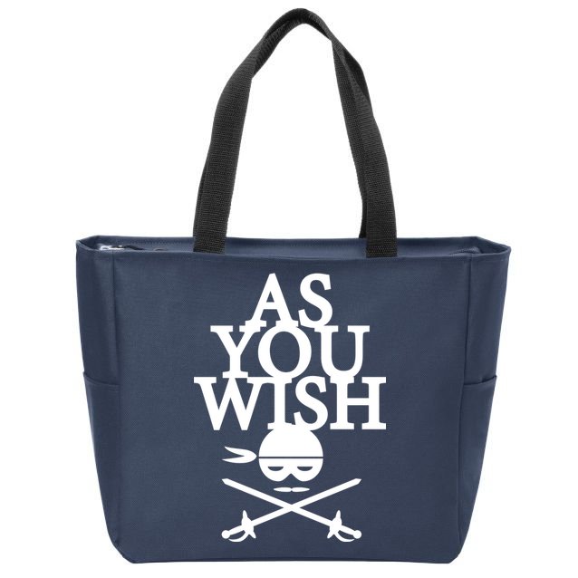 As You Wish Zip Tote Bag