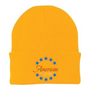 American Since 1776 Patriotic American We The People 1776 Conservative Knit Cap Winter Beanie