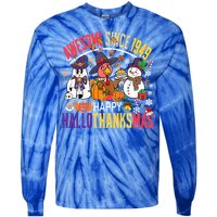 Awesome Since 1949 75th Birthday Funny Hallothanksmas Cute Gift Tie-Dye Long Sleeve Shirt