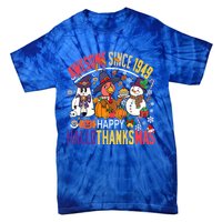 Awesome Since 1949 75th Birthday Funny Hallothanksmas Cute Gift Tie-Dye T-Shirt