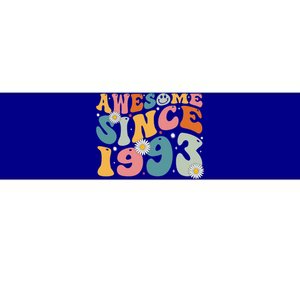 Awesome Since 1993 30th Birthday Retro Gifts Born In 1993 Bumper Sticker