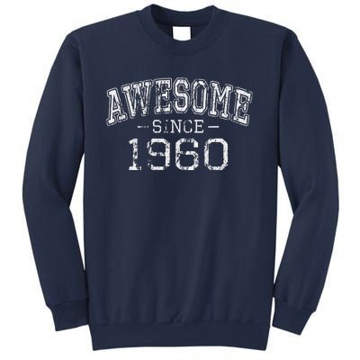 Awesome Since 1960 Vintage Style Born In 1960 Birthday Gift Sweatshirt