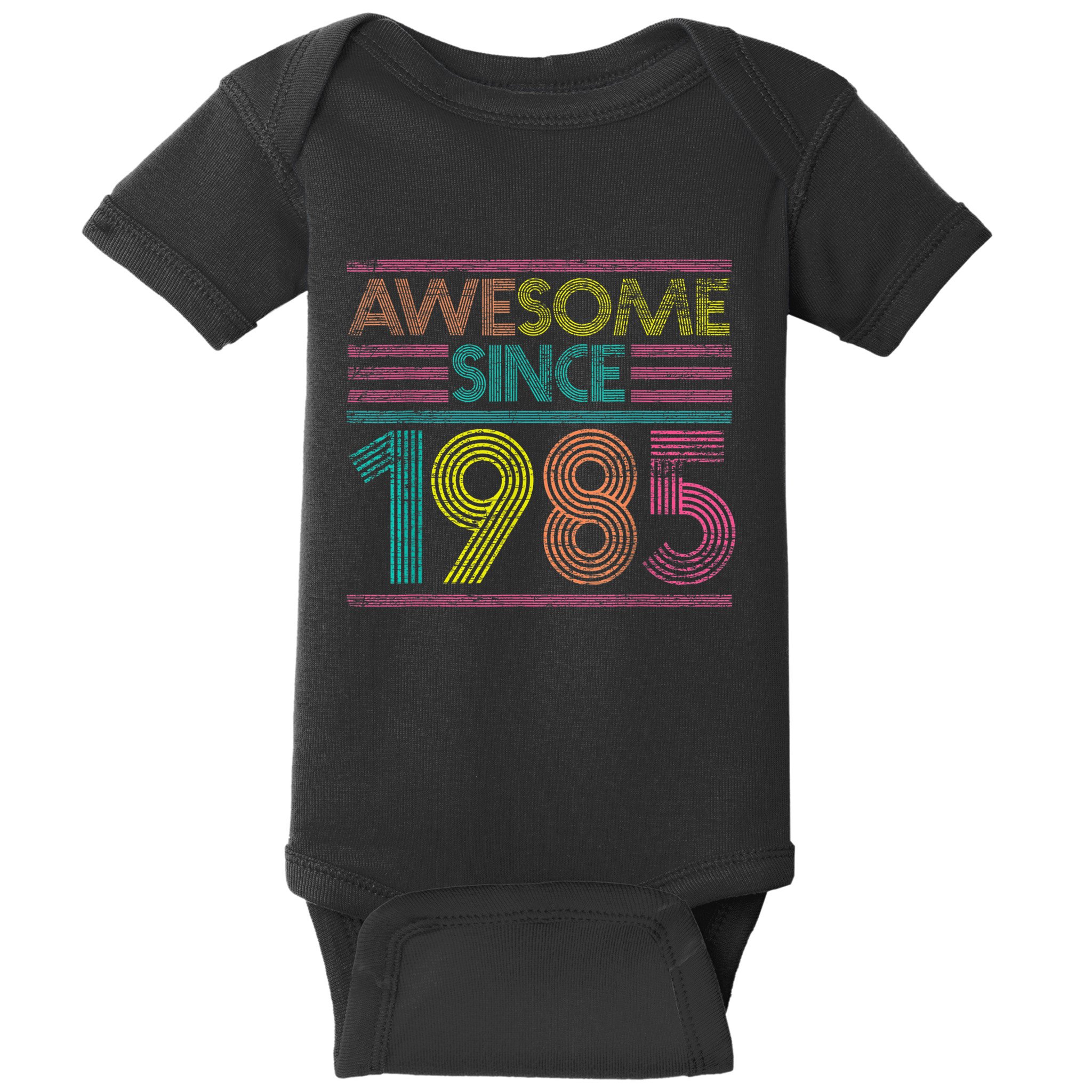 Awesome Since 1985 37th Birthday Present Gifts 37 Years Old Baby Bodysuit