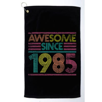 Awesome Since 1985 37th Birthday Present Gifts 37 Years Old Golf Towel