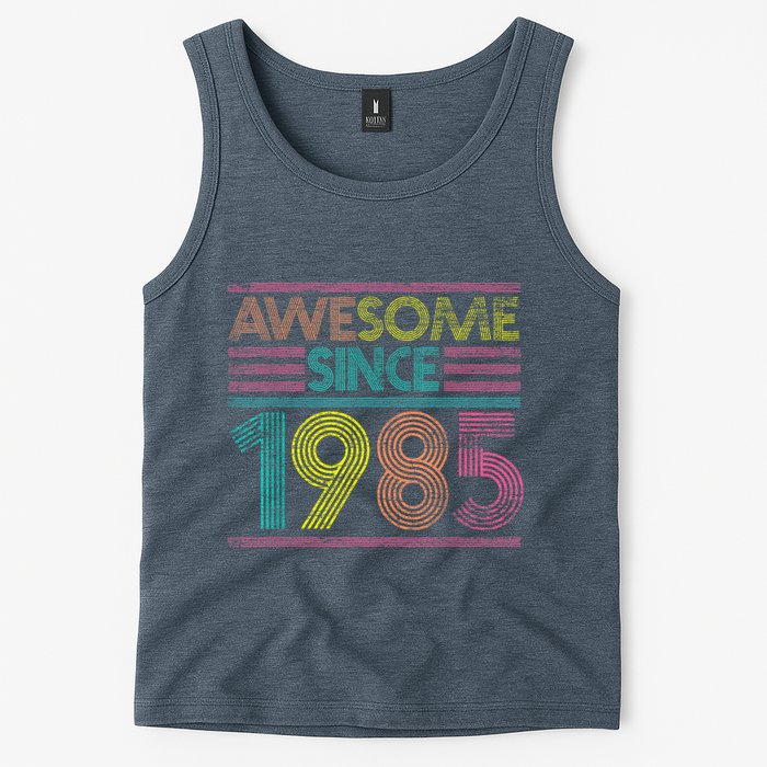 Awesome Since 1985 37th Birthday Present Gifts 37 Years Old Tank Top
