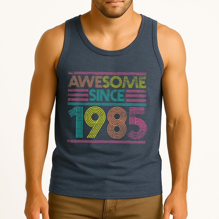 Awesome Since 1985 37th Birthday Present Gifts 37 Years Old Tank Top