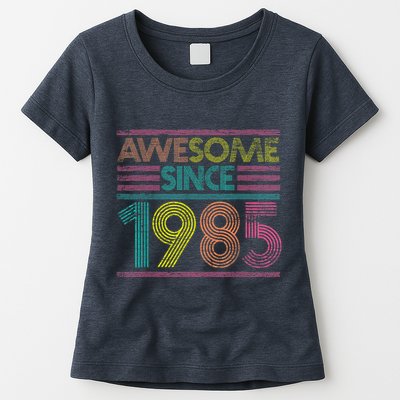 Awesome Since 1985 37th Birthday Present Gifts 37 Years Old Womens T-Shirt