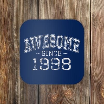 Awesome Since 1998 Vintage Style Born In 1998 Birthday Gift Coaster