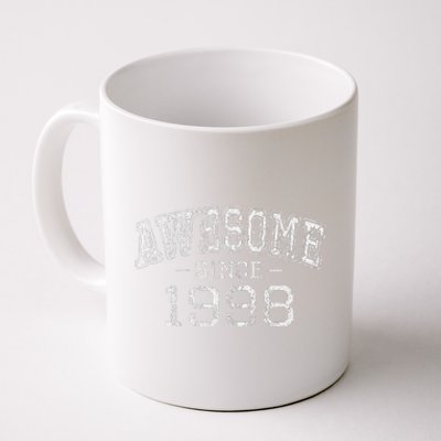 Awesome Since 1998 Vintage Style Born In 1998 Birthday Gift Coffee Mug