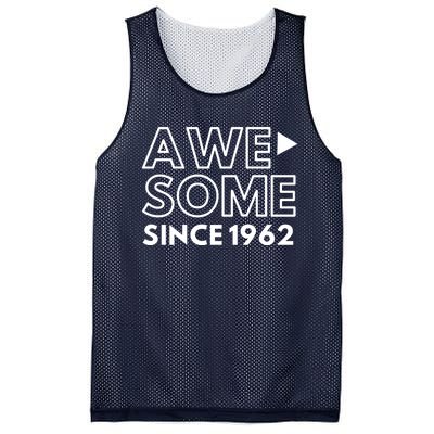 Awesome Since 1962 Mesh Reversible Basketball Jersey Tank